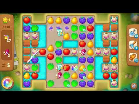 Gardenscapes Level 1890 With No Boosters