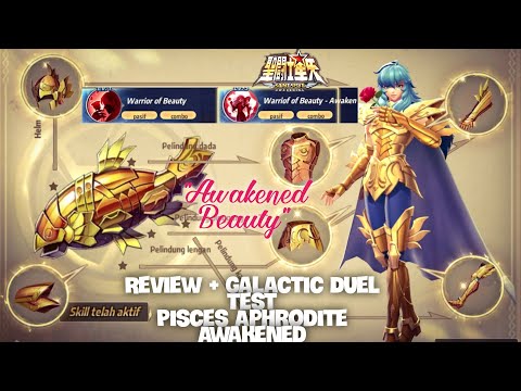 Review + Galactic Duel Test Repair Cloth Aphrodite "Awakened Beauty" - Saint Seiya Awakening