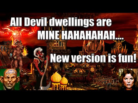 Heroes 3 HoTA - Jebus Outcast 1 hero on new version. Inferno looks sexy. Are devils now META?