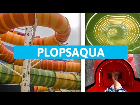 Plopsaqua De Panne - Alle Rutschen / Glijbanen Onride! || All water rides at Plopsaqua (POV)