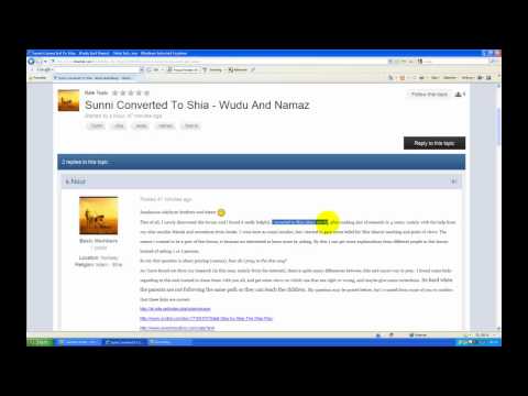 Sunni converts to Shia Islam - The True Islam | Review from Forum | #1 |