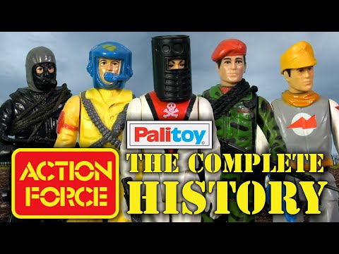 The Complete History of Palitoy Action Force - GI Joe's Elite British Branch!