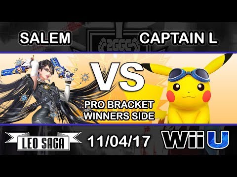 2GGC: MKLeo Saga - MVG | Salem (Bayonetta) Vs. Captain L (Pikachu) - Pro Bracket Winners Side