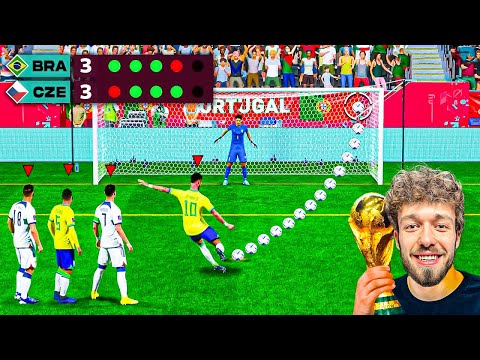 MISTROVSTVÍ SVĚTA, ale Každý Zápas Rozhodují PENALTY! 😱🏆🎯