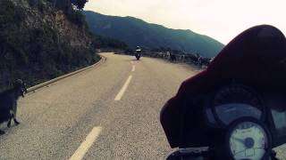 preview picture of video 'Road trip moto 2015 : tour de Corse'