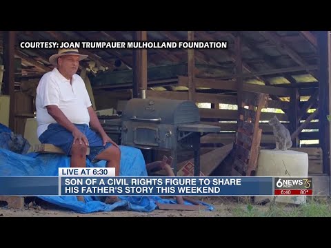 Son of civil rights figure coming to Omaha to share his father's story this weekend