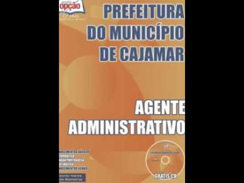 Apostila Concurso Prefeitura do Município de Cajamar- SP 2015-Agente Administrativo