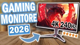 GAMING MONITOR kaufen: Top 5 Gaming Monitore 2026 im Vergleich!