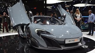 McLaren 675LT - 2015 Geneva Motor Show