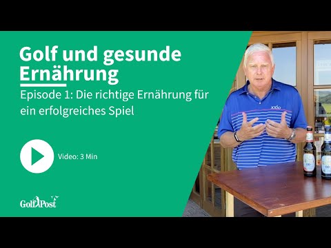 Trainingstipps mit Frank Adamowicz - Golf und gesunde Ernährung (Episode 1)