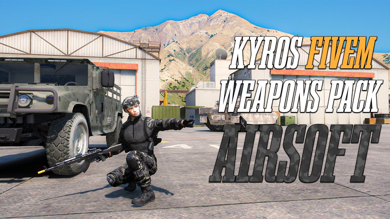 Kyros Weapons Pack AirSoft