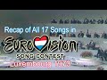 Recap Of All 17 Songs In Eurovision Song Contest 1973