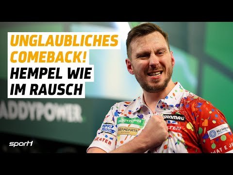 Unglaubliches Comeback! Hempel schlägt van den Bergh