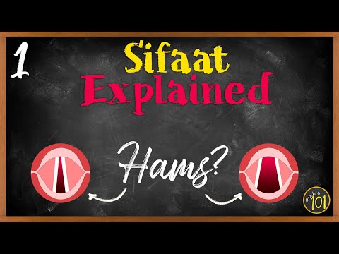EASIEST 'Hams' Explanation | Sifaat Al-huruf Lesson 1 | Arabic101