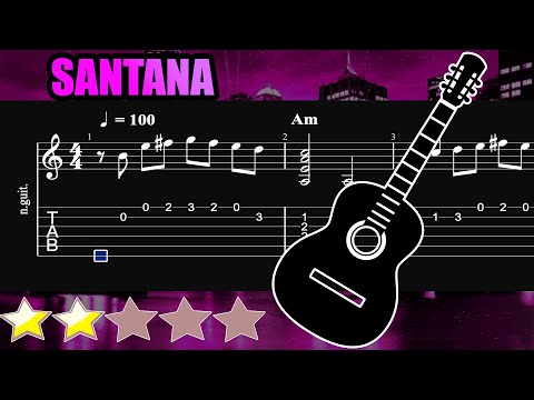 Santana - Europa Easy Guitar Tabs for Beginners [ Tutorial ]