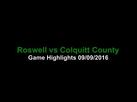 RHS vs. Colquitt County 09/09/2016
