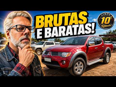 BRUTAS E BARATAS! 10 Picapes usadas de respeito para quem precisa de força sem gastar muito