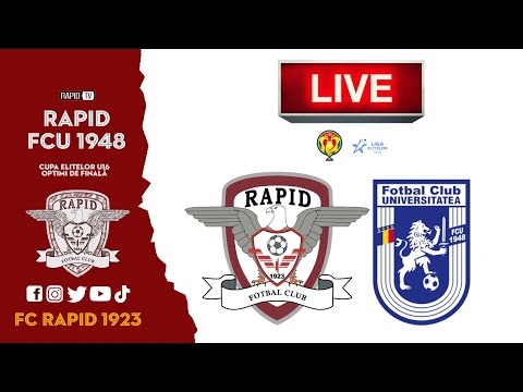 #LIVE I CUPA ELITELOR U16, OPTIMI I  RAPID - FCU CRAIOVA