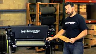 Cleaning Barnwood with the SuperBrush Sander