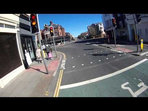 Cyclist Left Hooked By Cyclist