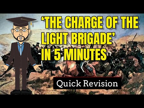 'The Charge of the Light Brigade' in 5 Minutes: Quick Revision