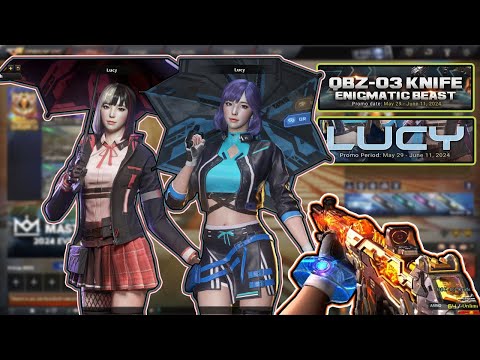 CFPH: Buying New VIP Character and Weapon "LUCY" and  "QBZ-03-Knife-Enigmatic Beast" with Review