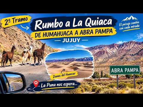 Continuamos rumbo a La Quiaca 🇦🇷 | De Humahuaca a Abra Pampa, Jujuy