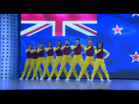 BUBBLEGUM DANCE CREW (NZ)(HHI-WORLD-2018), JUNIOR (final)
