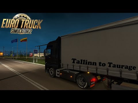 Tallinn to Taurage - Truck Trip Timelapse - Euro Truck Simulator 2