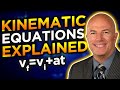 Kinematic Equations Calculator Video