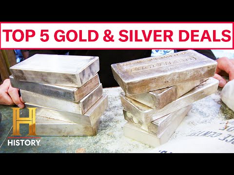 Pawn Stars: TOP 5 RARE GOLD & SILVER DEALS | History