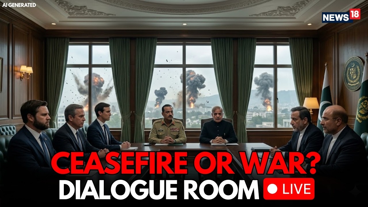 LIVE: Iran And US Hold Peace Talks Round Two In Pakistan's Islamabad Amid Ceasefire Extension | N18G