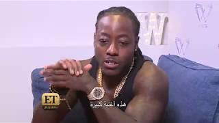 INTERVIEW ACE HOOD Speaks to Entertainment Tonight at WHITE Dubai