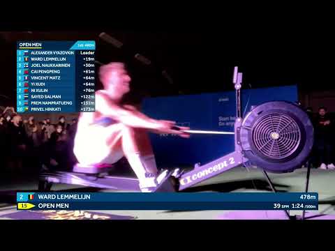 2022 World Indoor Rowing 2000m