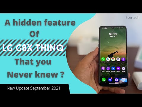 LG G8x new features,perhaps you don't know?...