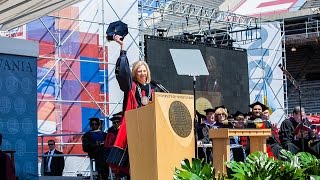 Penn's 2016 Commencement Ceremony- President Amy Gutmann