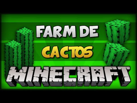 ✔ Minecraft: FARM DE CACTOS! (AUTOMÁTICO / INFINITO) [TUTORIAL] Video