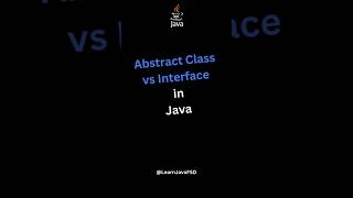 Abstract Class vs Interface in Java ⚔️ | Key Differences Explained!  #java #correctcoding #learning