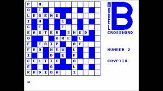Model B Crossword Number 2 for the BBC Micro