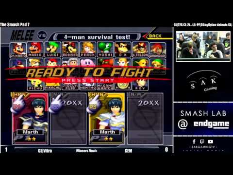 SP7 Winners Finals - GEM (Marth) vs CL|Vitro (marth)