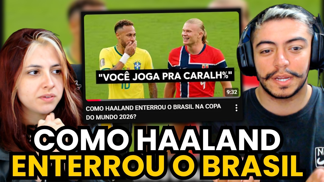 COMO HAALAND ENTERROU O BRASIL NA COPA DO MUNDO 2026?| REACT