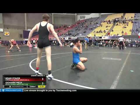 Junior 145 Adam Staver Evansville Demons Wrestling Cl Vs Giovanni Meza Blood Rounds Wrestling Club
