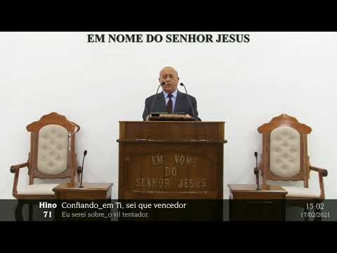 CCB HINO 71 Ó SENHOR JESUS, EU RECORRO A TI