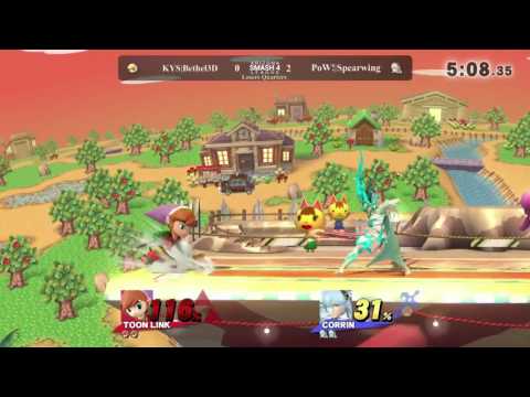 The AZSL Summer Invitational Losers Quarters - KYS|Bethel3D (Toon Link) vs PoW!|Spearwing (Corrin)