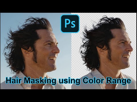 Hair Masking Using Color Range In Photoshop | How to extract hair | AamirGFX