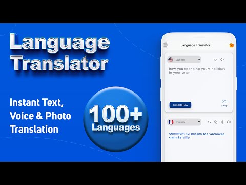 Language Translator App Video