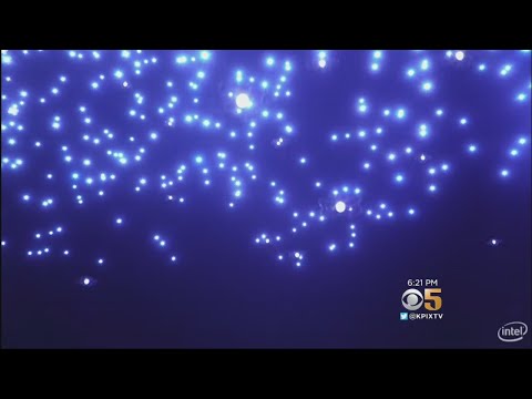 Intel 50th Anniversary Drone Show
