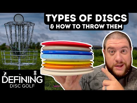 Disc Golf Disc Types & How to Throw Them | Defining Disc Golf #2