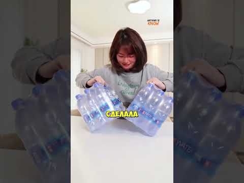 Эта китаянка случайно сделала идеальную коробку для воды 🤯