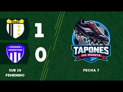 🎥 FÚTBOL FEMENINO SUB 15 | SANTA CATALINA 🆚 ARGENTINO | FECHA 7
